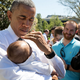 Obama’s paternal instincts are in full effect. April 16, 2015
White House Photo by Pete Souza
